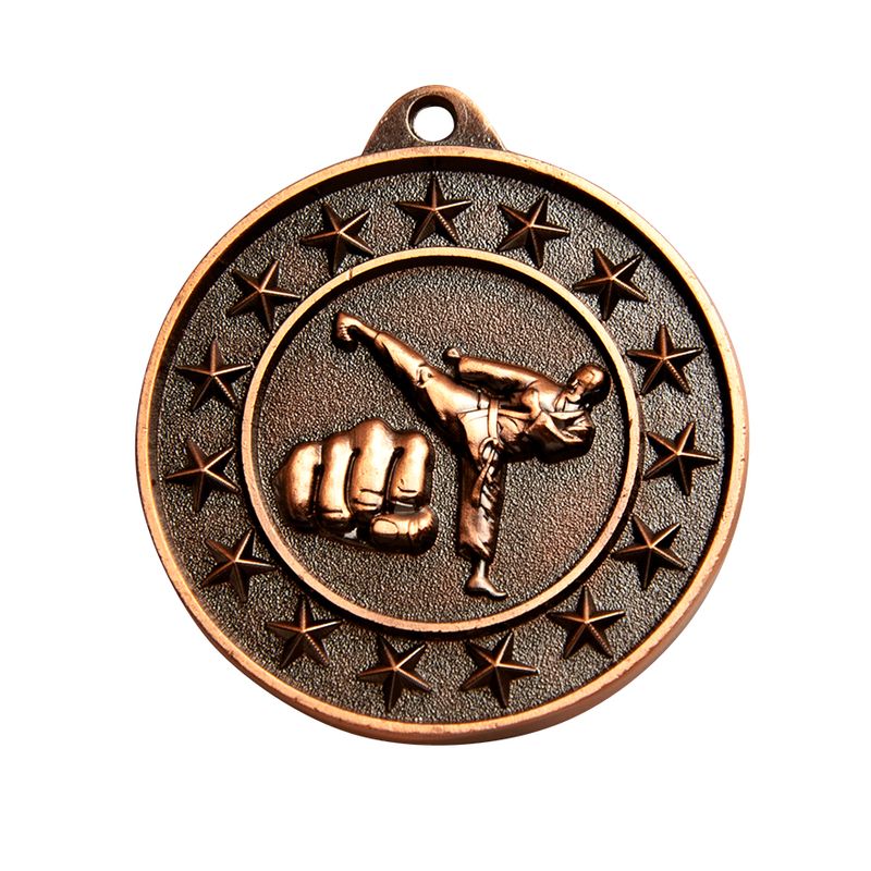 Martial Arts Bronze Medal 50mm