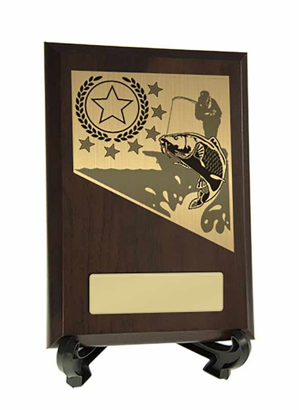 Plaque with Fishing Trim 200mm